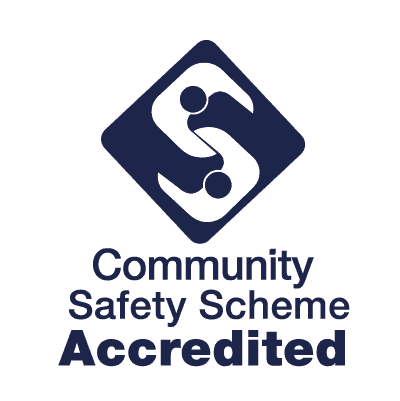 Community Safety Scheme Accredited logo