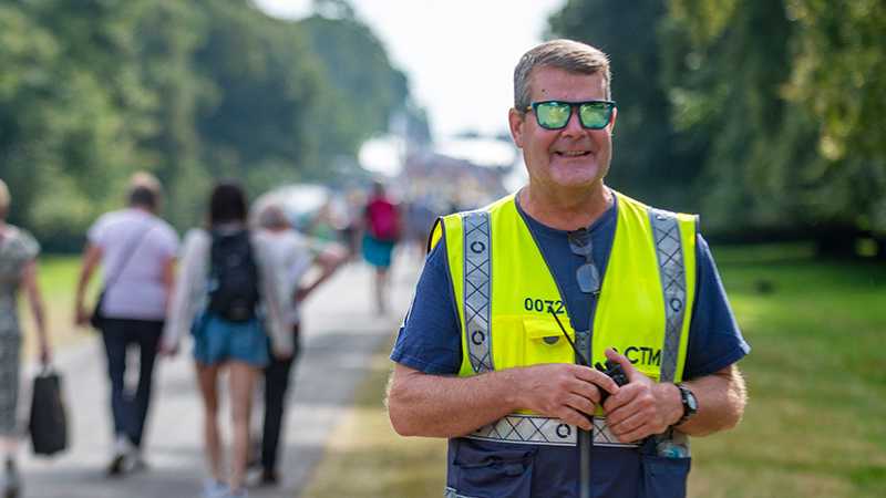 A Tracsis Events Marshal